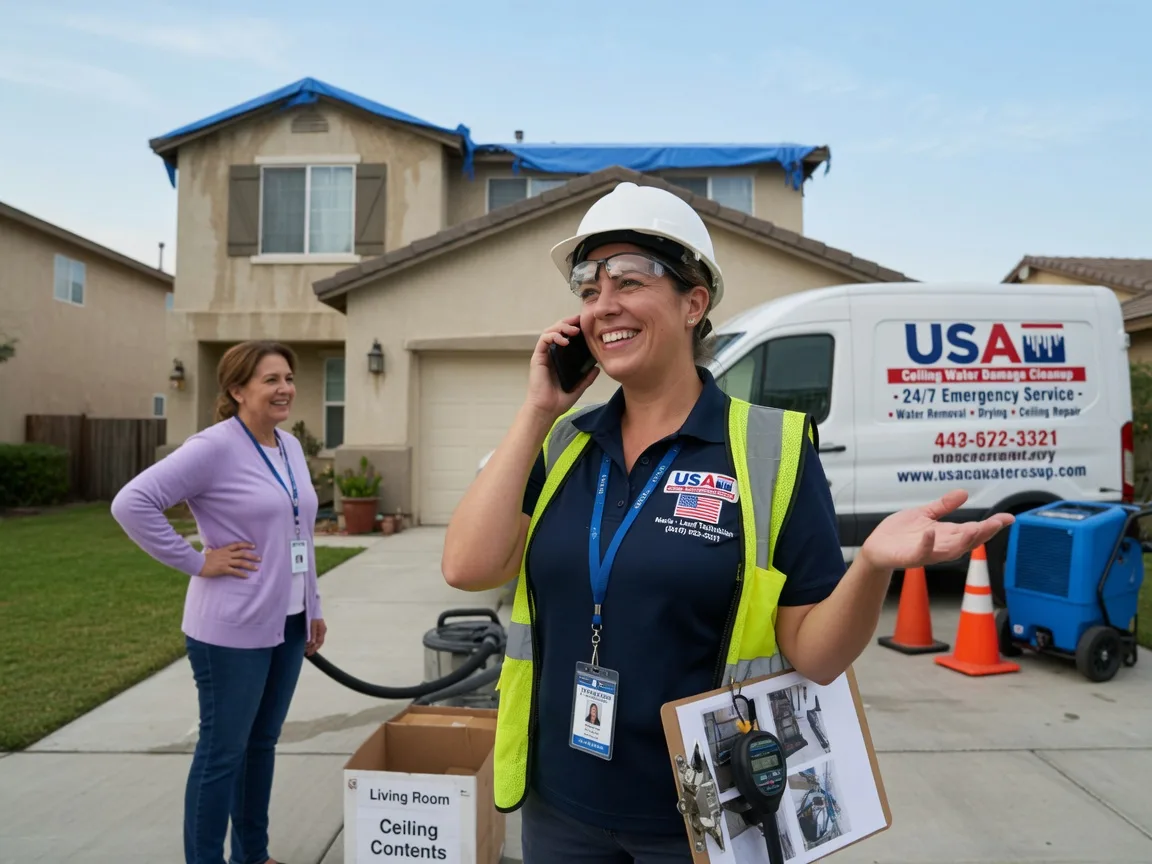 Ceiling Water Damage Restoration Overgaard, AZ FAQs